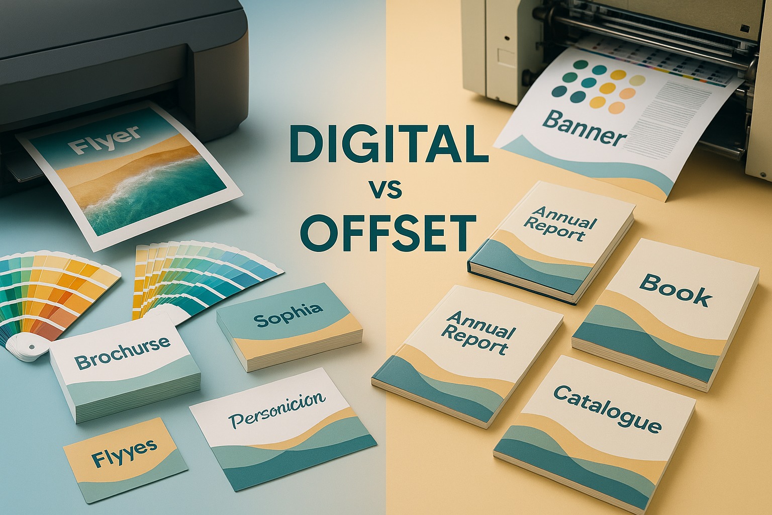 Digital vs. Offset Printing — Which One Fits Your Business?